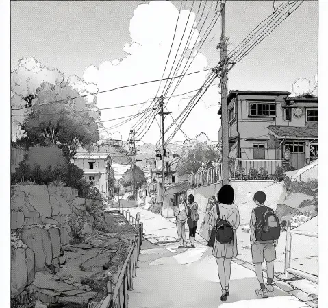 都市悬疑题材漫画作品封面